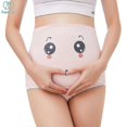 thumbnail image 5 of Cuatro calzoncillos de mujer embarazada impresos 825 ¿ cintura alta y calzoncillos de mujer embarazada ajustables y, 5 of 5