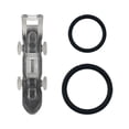 thumbnail image 5 of harmtty Magnetic Fishing Rod Hook Holder with Rubber Rings Easy Installation Reusable Non-slip Fishing Lure Bait Keeper Fishing Tackle,Black, 5 of 8