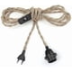 thumbnail image 1 of Hemp Rope Chandelier 4.5m Cable, E27 Socket Switch With Light Bulb Wire, For Diy Lamp Pendant Light Industrial Pendant Light Chandelier Vintage Electr, 1 of 5