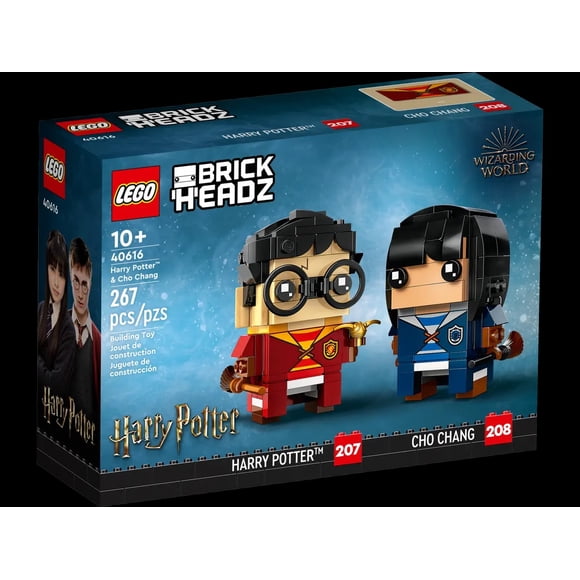LEGO 40616 Harry Potter and Cho Chang Brickheadz Wizarding World, 267 Pieces