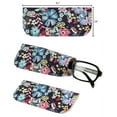 thumbnail image 3 of [5 PACK], JAVOedge Floral Collections Soft Pouch Eyeglass Storage Case w/ Microfiber Eyeglasses Cloth, Floral Design A, 3 of 6