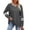 Gray, variant on Ronuti Long Sleeve Shirts for Women Color Block Casual Tops Fall Outfits 2025 Basic Tees Trendy Clothes