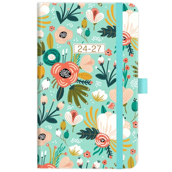 Pocket Planner 2024-2027 - 3 Year Monthly Planner July 2024-June 2026, 6.4'' ...