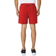 thumbnail image 2 of BALEAF Men's 5 inches Running Athletic Shorts with Zipper Pocket Red Size S, 2 of 6