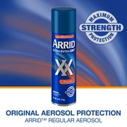 Arrid XX Extra Extra Dry Aerosol Antiperspirant Deodorant, Regular 4 oz.
