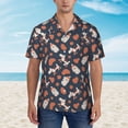 thumbnail image 2 of Haiem Cute Puppy Printed Hawaiian Shirt for Men - Men’s Casual Beach Summer Shirts - Stretch Fabric with Modern Fit-XX-Large, 2 of 7