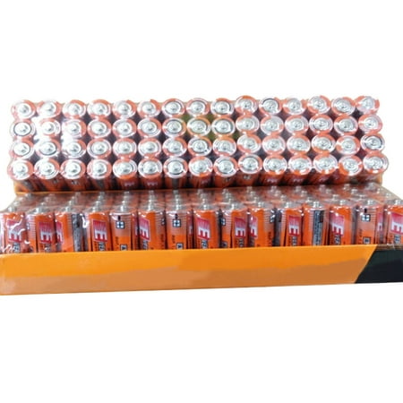 100 AA Batteries Extra Heavy Duty 1.5v. 100 Pack Wholesale Bulk Lot New (Best Rated Aa Batteries)