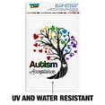 thumbnail image 2 of Autism Acceptance Tree of Life with Hearts Home Business Office Sign, 2 of 6