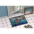 thumbnail image 4 of Carolines Treasures JMA2000JMAT 24 x 36 Po Tapis Intérieur Ou Extérieur Guantlet Bleu Marlin, 4 of 4