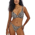 thumbnail image 5 of Freya Fiji Falls High Apex Underwire Bikini Top (206813),34F,Black, 5 of 6