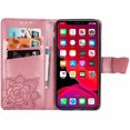 thumbnail image 4 of Butterfly Embossed Folio Flip PU Leather Magnetic Wallet Shockproof Full Body Protective Purse for iPhone 11 6.1 inch, 4 of 7