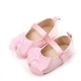 thumbnail image 4 of breaise Infant Baby Girl Shoes Baby Mary Jane Flats Princess Wedding Dress Shoes Crib Shoe for Newborns, Infants, Babies, and Toddlers, 4 of 7