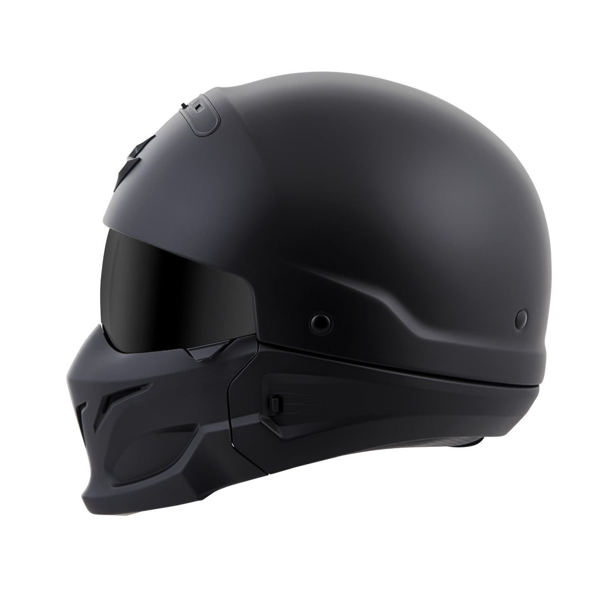 matte black bike helmet