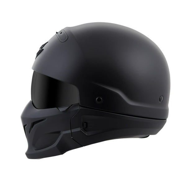 Scorpion Covert 3 In 1 Motorcycle Helmet Matte Black Walmart Com Walmart Com