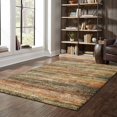 thumbnail image 2 of 8'x10' Gold and Slate Abstract Area Rug, 2 of 3