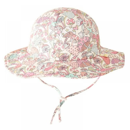 

Summer Baby Boys Girls Cartoon Animal Print Bucket Hats Caps Sun Headwear