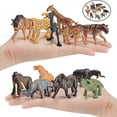 thumbnail image 2 of kurtrusly 12Pcs Wild Animal Figurine Statues Playset Kids Toy Classrooms Rewards, 2 of 9