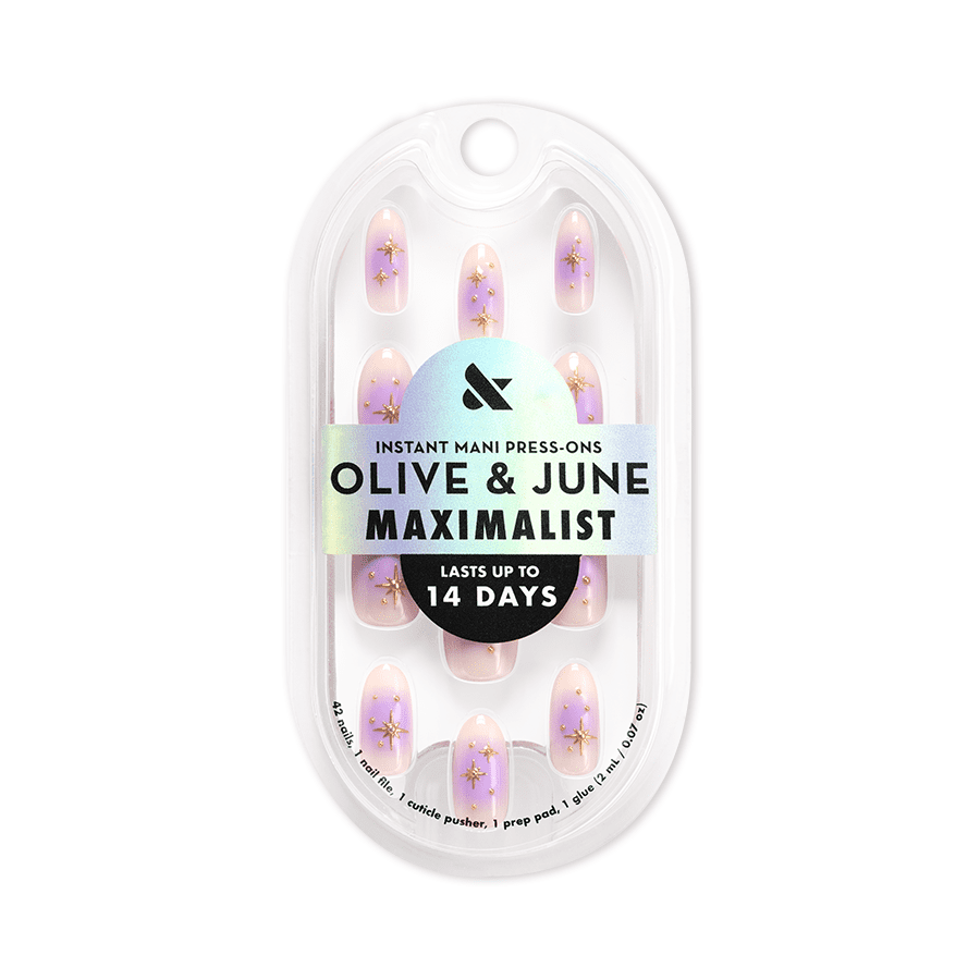 Olive & June Instant Mani Maximalist Medium Almond Press-On Nails