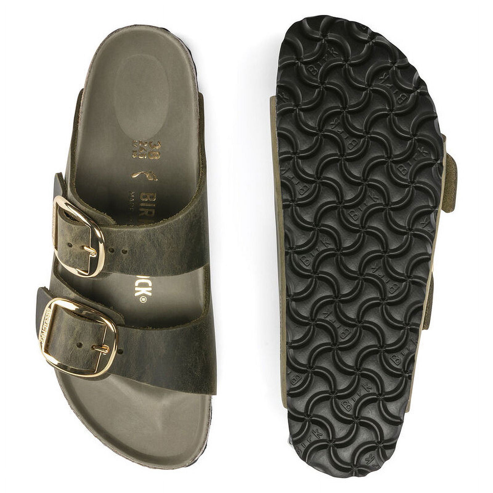 Birkenstock Arizona Big Buckle Sandals Oiled Leather - Timeless Classic Crafted for Comfort - Multiple Colors & Sizes