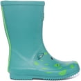 thumbnail image 2 of Joules JNR Roll Up Junior's Frog Print Wellington Boots In Green Size 10, 2 of 6