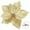 Gold, variant on CuiLiyq Christmas Tree Decorations, Poinsettias Artificial Flowers Ornaments, Xmas Glitter Flower with Clips, for Christmas Tree (Gold)