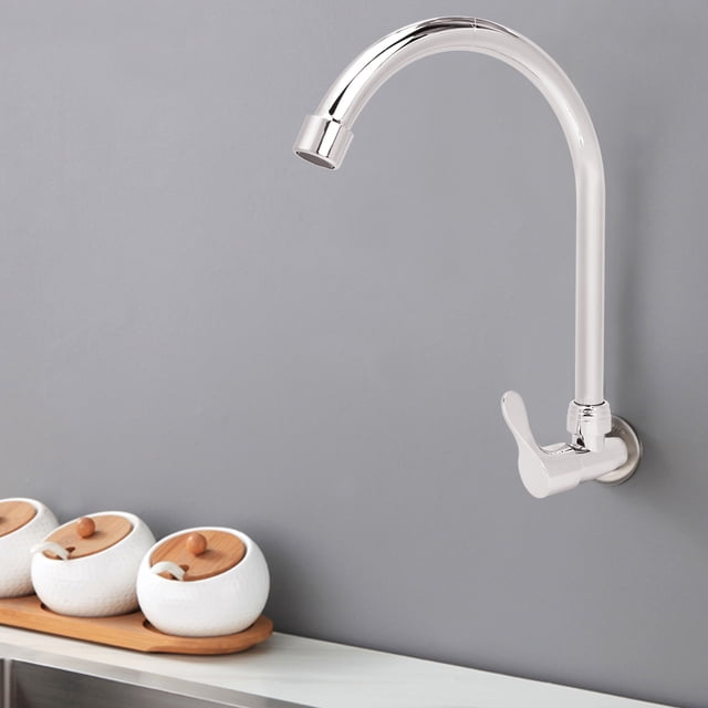 Household Faucet,G1/2in 360 Degrees Rotation Water Faucet Kitchen Faucet Enhanced Durability
