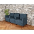 thumbnail image 2 of Lesro Ravenna Lounge Reception 3 Seat Tandem Seating in Blue, 2 of 5
