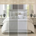 thumbnail image 4 of Nanshing Gabby 7 Piece Bohemian Shabby Chic Comforter Set , Taupe , California King, 4 of 6