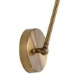 thumbnail image 7 of JONATHAN Y Rover 7" Classic Industrial Metal Adjustable Arm LED Wall Sconce, Brass, 7 of 7