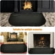 thumbnail image 2 of Fireproof Mat, Fireplace Mat, Fireproof Mat in Front of Fireplace, Fireproof Fireplace Mat, for Protecting the Floor of the Brazier/Stove/Barbecue (10, 2 of 4
