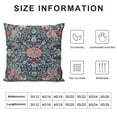 thumbnail image 5 of PHYHOO  Outdoor Pillow Covers  Persian Carpet Tribal Pattern Throw Pillow Cover Outdoor Waterproof Pillow Covers Decor for Patio Funiture Garden  White, 5 of 5