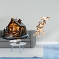 thumbnail image 2 of Adorno De Pie De Acrílico, Decoración De Mesa Decorativa Con Base De Resina, Escultura Independiente, Obras De Arte Para Fiestas, Hogar, Estantería, Festival, Dormitorio, Porche, Sala De, 2 of 8