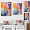 thumbnail image 4 of Designart "composition Explorations II" Abstract Floater Framed Wall Art Print, 4 of 7