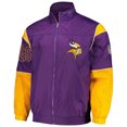 thumbnail image 2 of Men's Mitchell & Ness  Purple Minnesota Vikings 1992 Sideline Full-Zip Jacket, 2 of 5