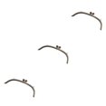 thumbnail image 3 of Maytalsory Metal Arch Frame Kiss Clasp Purse Bag DIY Bead Head Lock Coffee 24.5cm 3Set, 3 of 6