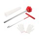 thumbnail image 2 of Kit de herramientas de cambio rápido para válvula de neumático, extractor de vástago de válvula, herramienta de extracción, reemplazo para Rojo 4 Piezas, 2 of 8