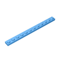 thumbnail image 3 of Placa Gobricks GDS-508 1 x 12 compatible con 60479 piezas de bloques de construcción DIY para niños Placa de partículas DIY, 3 of 5