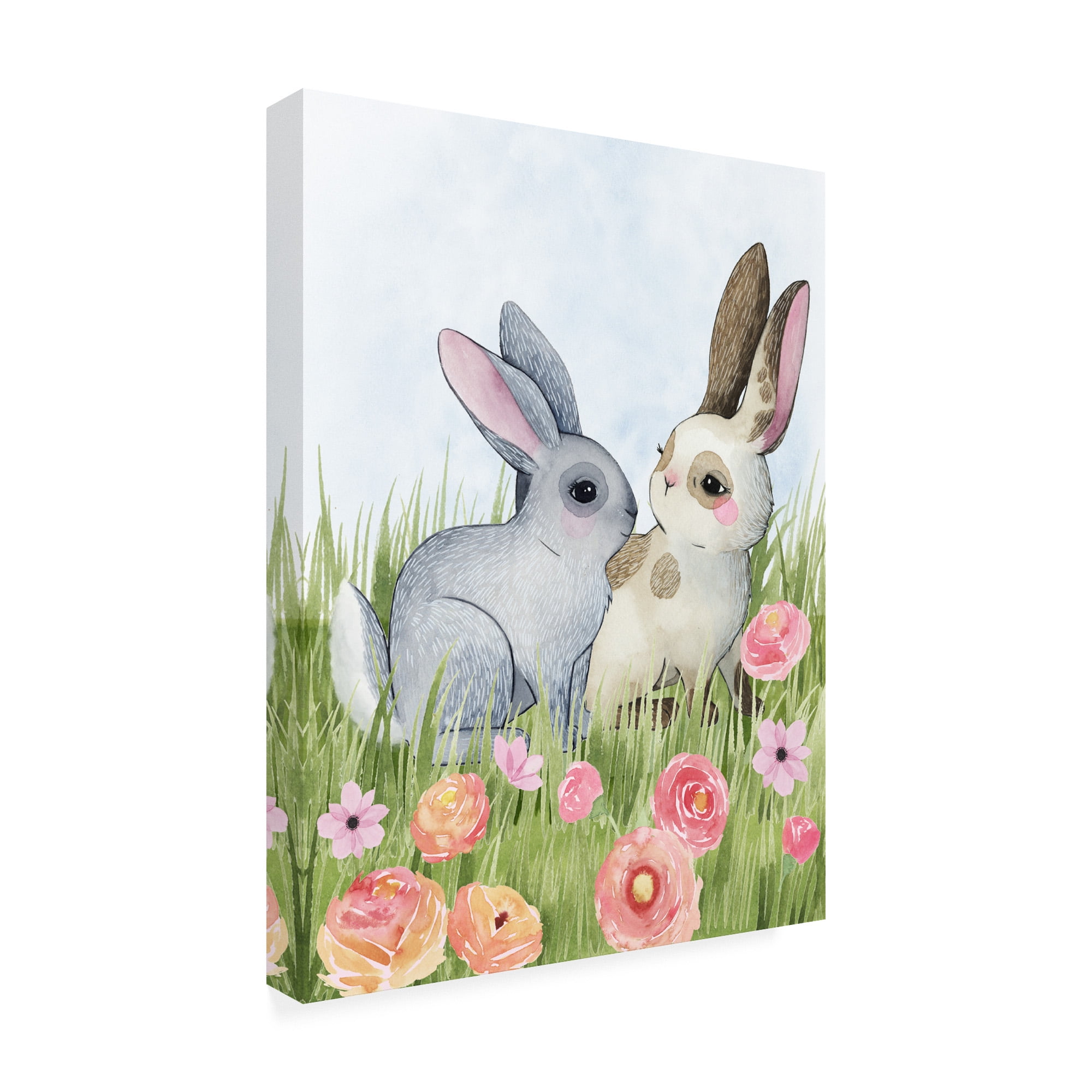 Trademark Fine Art 'Some bunny Love I' Canvas Art by Grace Popp