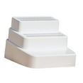 thumbnail image 4 of lingqin Adjustable Cat Litter Stair Ramp Washable Filter Grid Pet Steps for Elderly Cats 3 Tier, 4 of 9