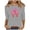 Gray, variant on Alkepwun Breast Cancer Shirt for Women Love Heart Pink Ribbon Shirt Cancer Awareness T-Shirts Support Survival 3/4 Sleeve Tops