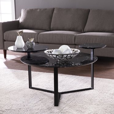T Home Rowley Adjustable Coffee Table With Ottomans In Dark Cherry Com T Home Rowley Adjustable Coffee, Woodbridge Home Designs Rowley Gas Lift Coffee Table With Ottomans