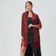 thumbnail image 4 of Zeblioso Women Velvet Scarfs Shawls and Wraps for Evening Dresses Wedding Shawl Wraps Bridal Scarve, 4 of 5