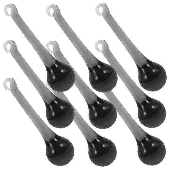 FUTUREORYY Crystal Prisms Pendants Artificial Crystal Chandelier Light Decoration 10Pcs 2.1X0.6X0.6In