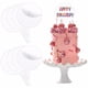 thumbnail image 1 of Inteprter 8 piezas de decoración para pasteles, decoración para hornear, tamaño compacto, superficie lisa, seguridad funcional exquisita, Kits de decoración para fiestas, 1 of 6