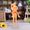 thumbnail image 4 of Yazoeia 1:64 Figure Model Miniatures Scenes Realistic Unpainted Resin Tiny People Train Model People for Building Layout Diorama Model Train, Mom Holds Baby CJC912-86864, 4 of 7