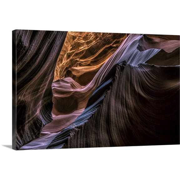 Great BIG Canvas | "The slot canyons of Antelope Canyon in Page, Arizona" Canvas Wall Art - 30x20