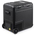 thumbnail image 2 of Dartmoor 58 Qt Portable Car Refrigerator Dual Zone Fridge Freezer for Car RV with Wheels, 2 of 10