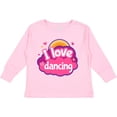 thumbnail image 3 of Inktastic I Love Dancing Dance Teacher Girls Long Sleeve Toddler T-Shirt, 3 of 5