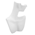 thumbnail image 2 of Soporte para pendientes de maniquí, soporte para pendientes de maniquí, soporte para exhibición de maniquí blanco, soporte para pendientes de busto, organizador probado profesionalmente, 2 of 9