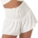 thumbnail image 1 of Pantalones cortos con cordón para mujer, pantalones cortos casuales de verano fluidos de cintura alta, pantalones cortos de playa bonitos de secado rápido Fridja fhjkhfk459288, 1 of 6